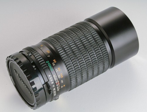 Mamiya sekor 210mm per - c, f4