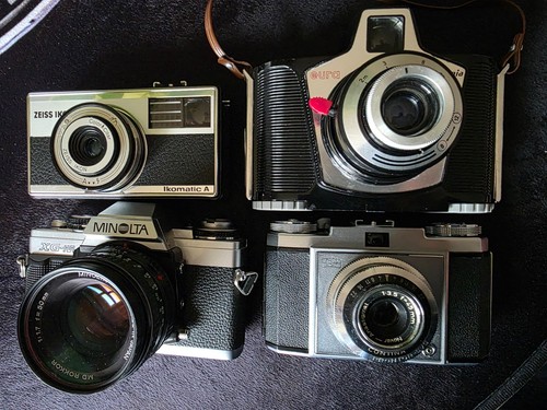 Set fotocamere analogiche
